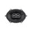 CB683 COBALT SERIES 6X8 COAXIAL 3-WAY SPEAKER
