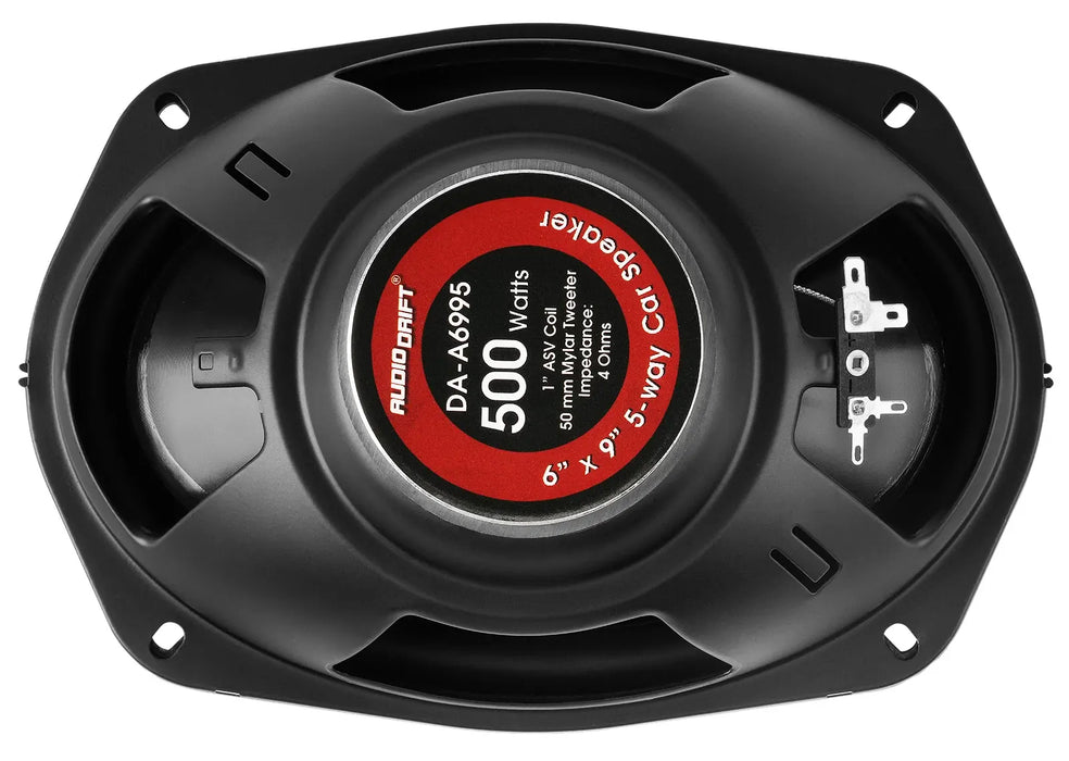 本A-10 5 6 ③ DA-A6995 Audio Drift 6X9 5 Way Speaker — M&M Merchandisers