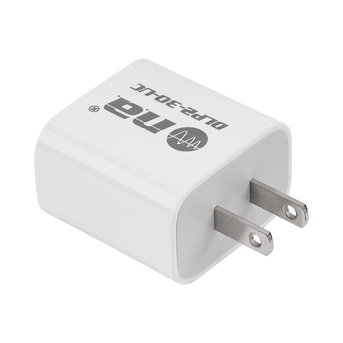 DLP2-30-UC USB A and C 30W Fast Charger