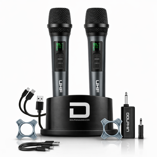 MCX-852 Dolphin UHF Wireless Dual Microphone System