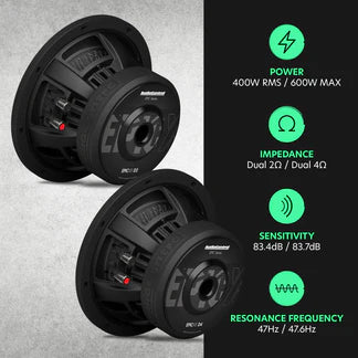 AC-EPICX8D4 Audio Control 8 DVC Woofer 400 W 4Ohm ^C