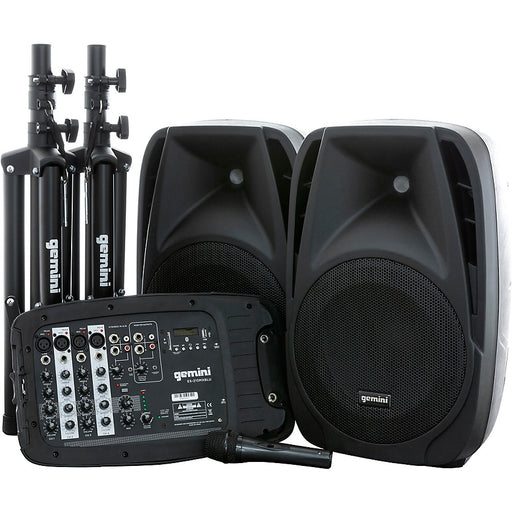 ES-210MXBLU-ST Portable PA System with Stands