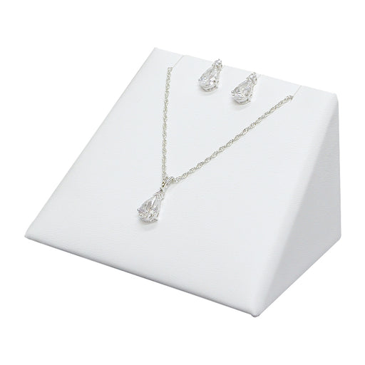 F816-WH Stackable Earring/Pendant Display in White