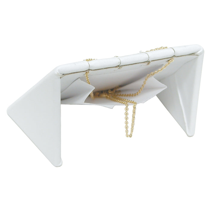 F816-WH Stackable Earring/Pendant Display in White
