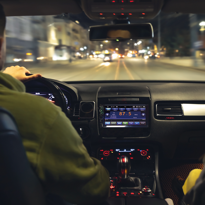 FX-660 QFX 7 inch Touchscreen BT Car Stereo