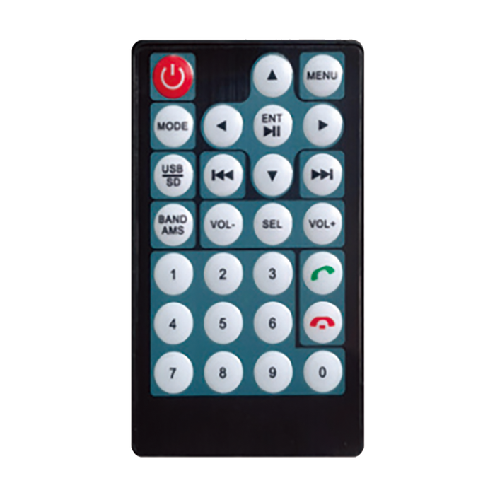 FX-660 QFX 7 inch Touchscreen BT Car Stereo