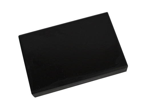 GT34 Natural Obsidian Gold Test Stone 3x2