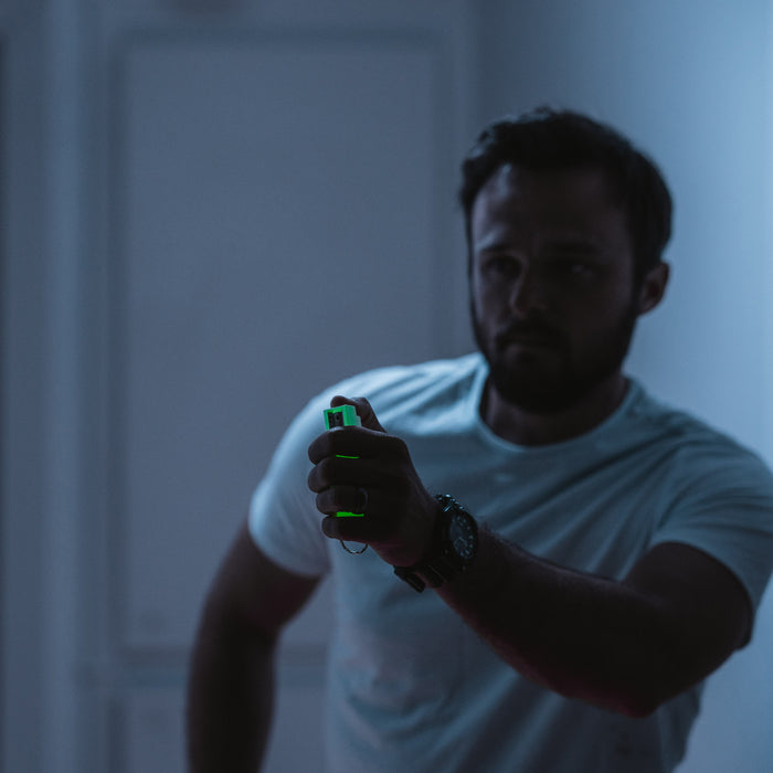 HC-14-GL-02 Sabre1 Glow in the Dark Case Pepper Spray