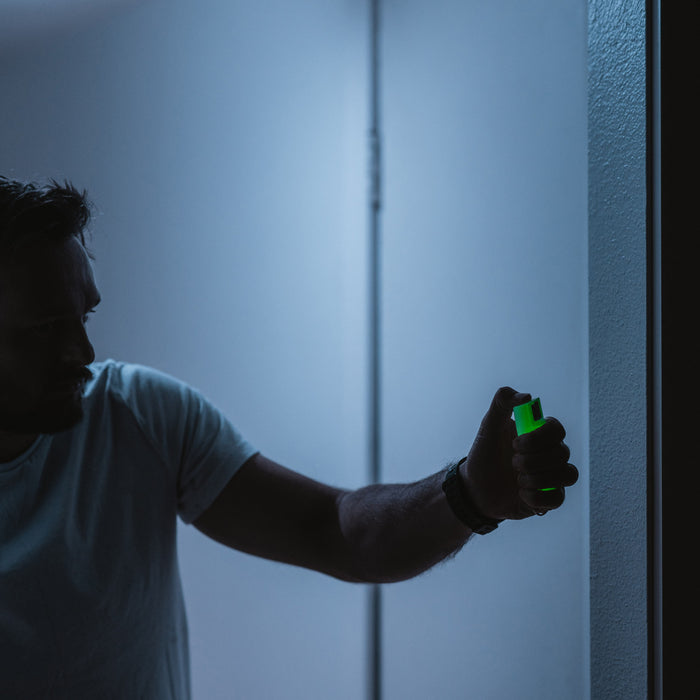 HC-14-GL-02 Sabre1 Glow in the Dark Case Pepper Spray