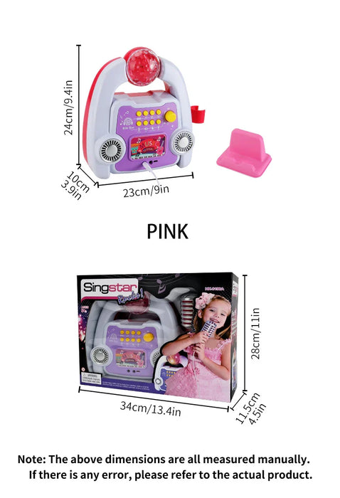 HK-8198B Karaoke Set Mic, Stand, MP3 Player