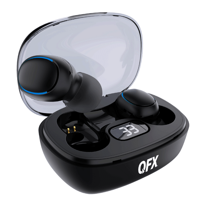 HP-E50 BLK QFX IPX-4 Splash Proof TWS Earbud Black
