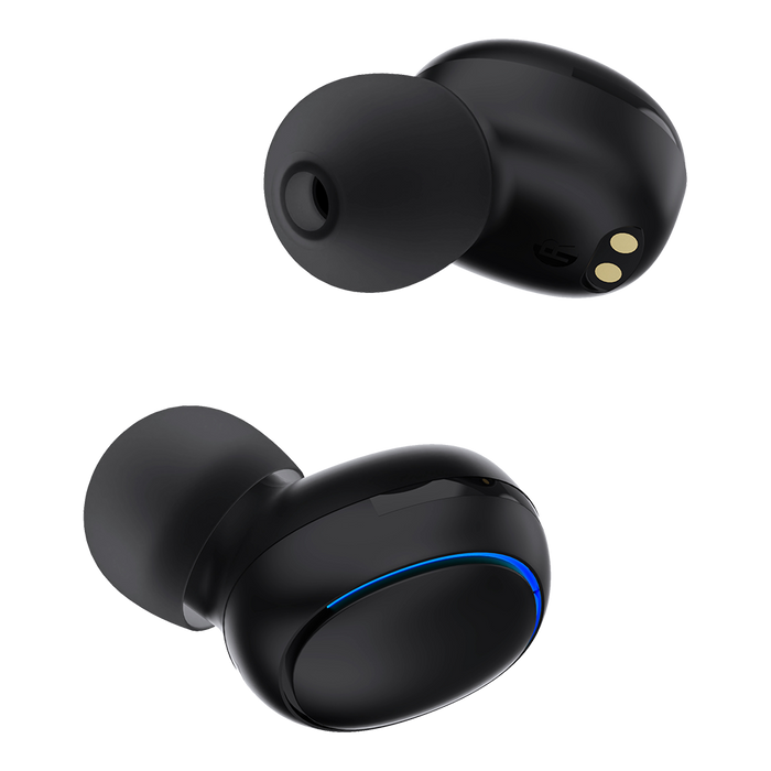 HP-E50 BLK QFX IPX-4 Splash Proof TWS Earbud Black