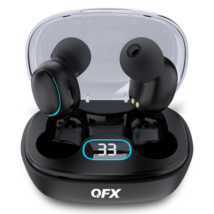 HP-E50 BLK QFX IPX-4 Splash Proof TWS Earbud Black