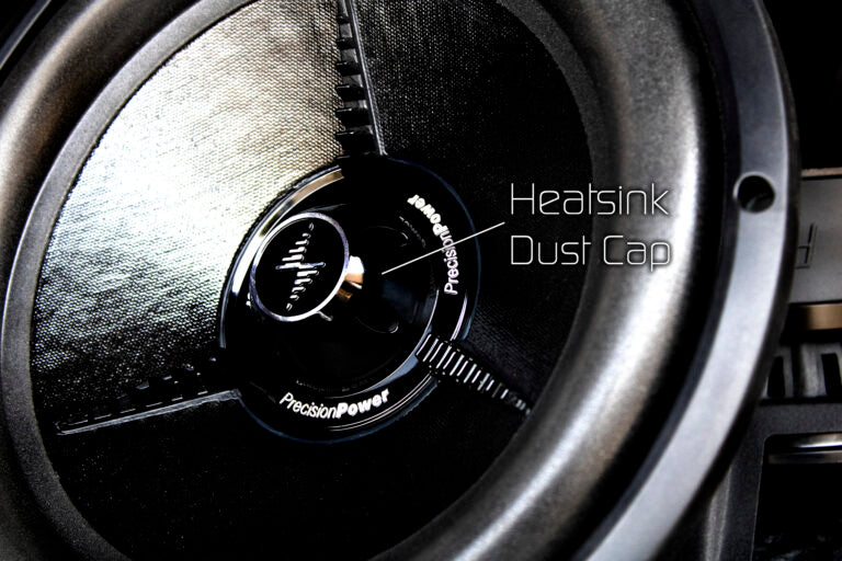 AW-12D4 Precision Power 1,200w Dual 4-ohm 12"Sub