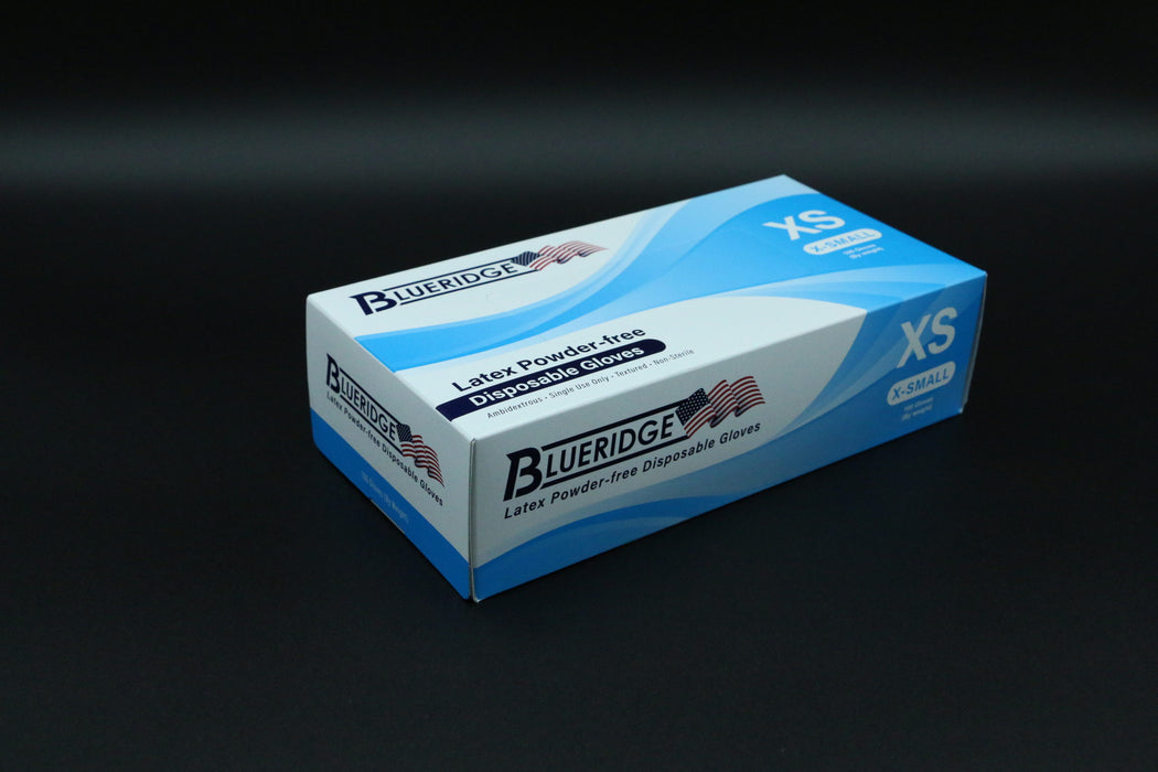 BRLG-L Blue Ridge Latex Gloves Large Size