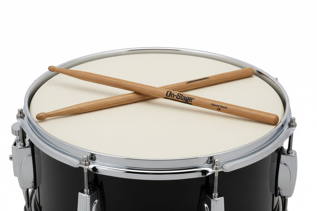 HW5A OS  American Hickory 5A Wood Tip Drum Sticks  1 Pair