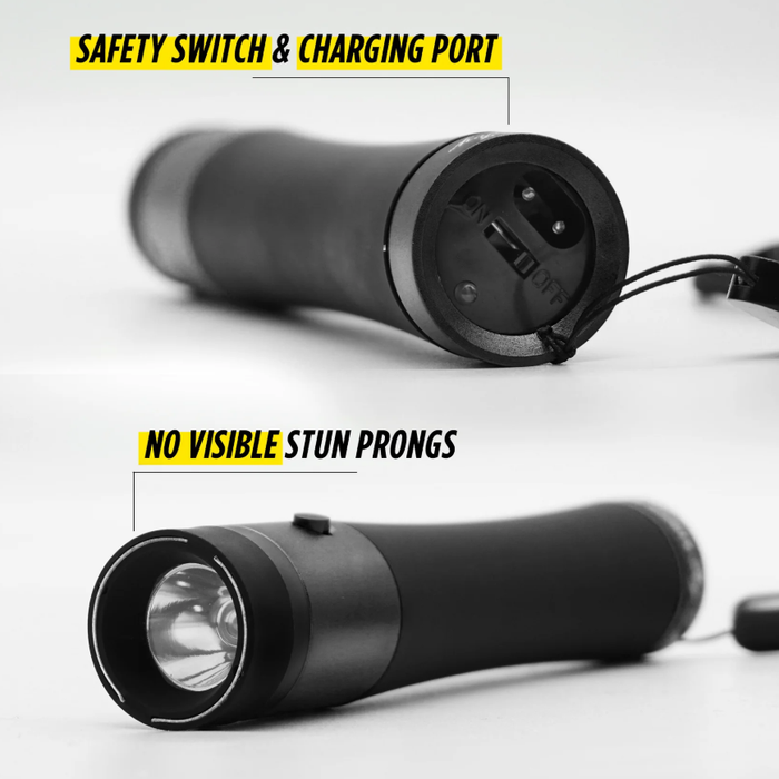 SG-DGIY-BK GD Ivy Flashlight Stun Gun - Black