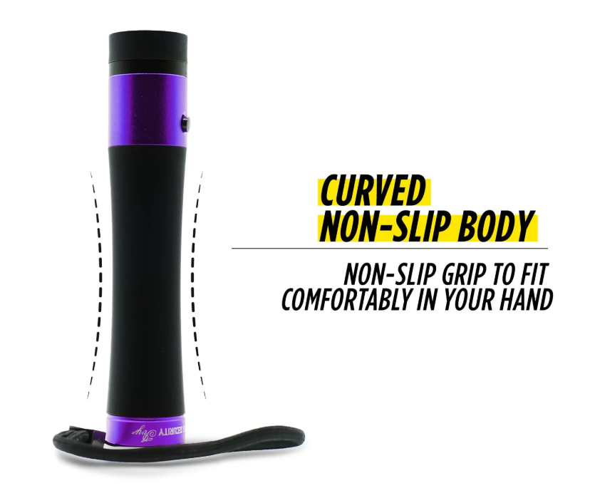 SG-DIY-PR GD Ivy Flashlight Stun Gun-Purple