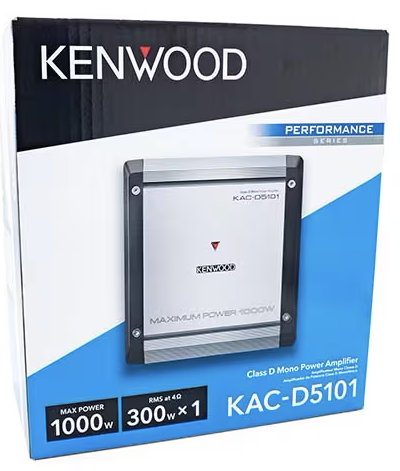 KAC-D5101 Kenwood Class D Mono Amplifier 1000 w