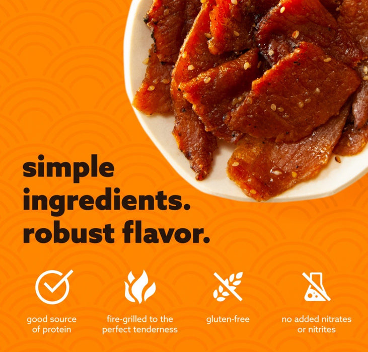 10000038416 Golden Island 2.85oz Korean BBQ Pork Jerky