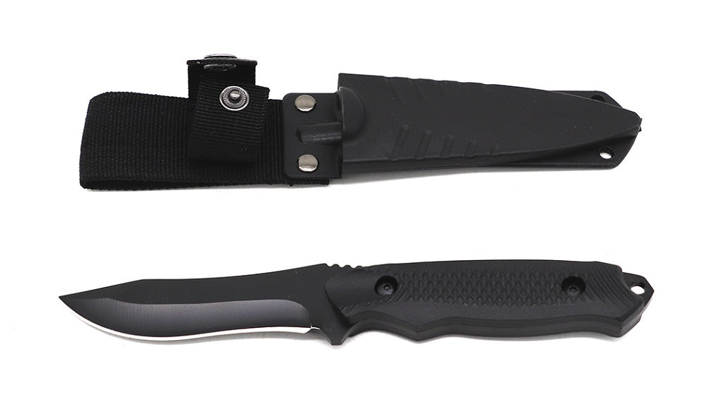 SG-KC8015BK Hunting Knife 440 Stainless 8 Inch Black