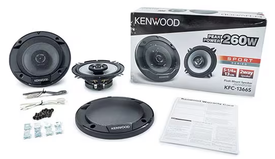 KFC-1366 Kenwood 5.25 2 Way Speaker*