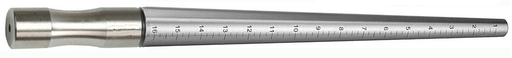 M1.1 Hard Chromed Stainless Steel Ring Mandrel, Sizes 1-16