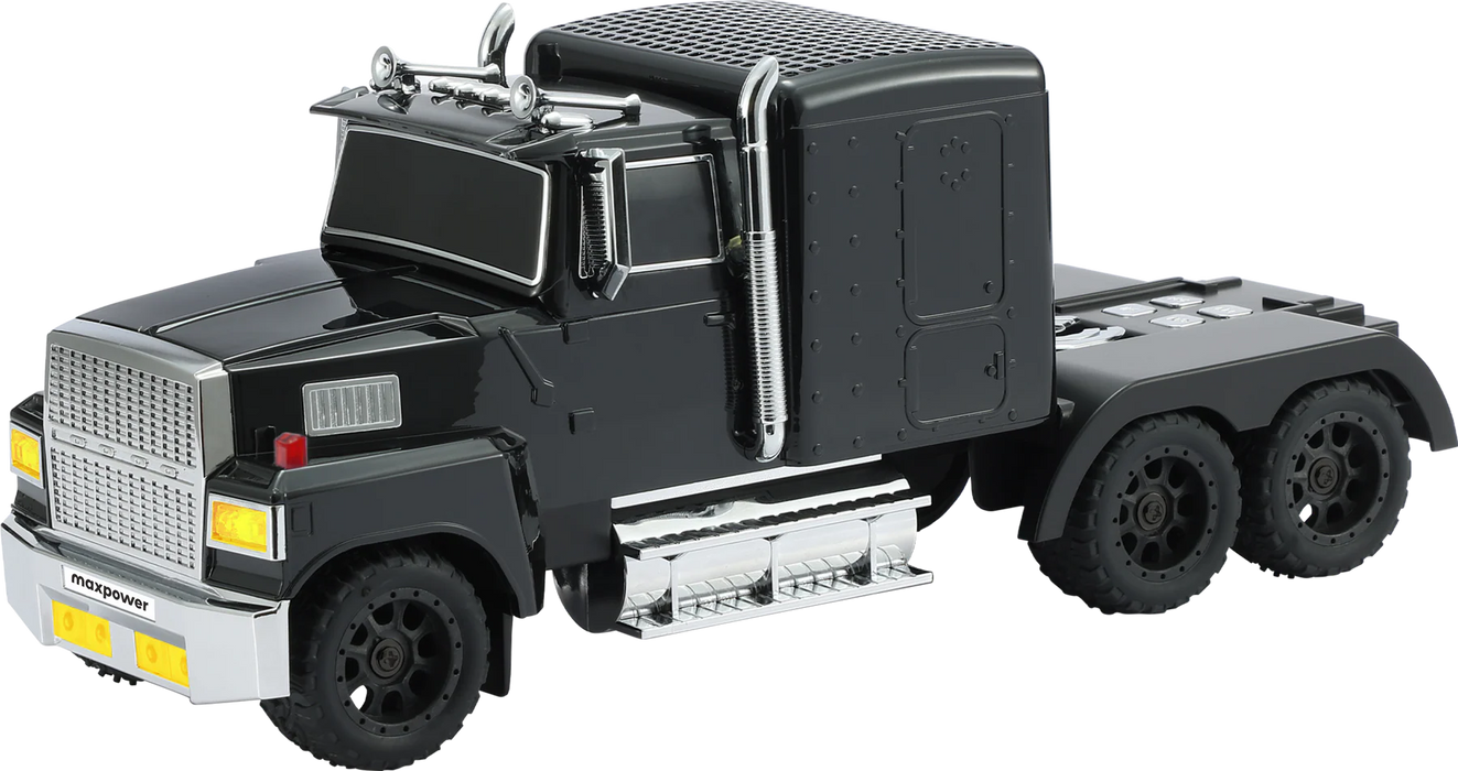 MC570-BLACK Big Rig Diesel Truck BT Speaker-Black