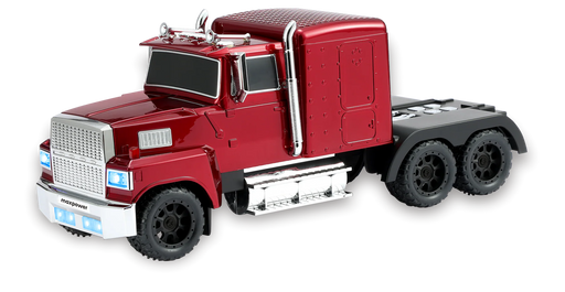 MC570-RED Big Rig Diesel Truck BT Speaker-RED