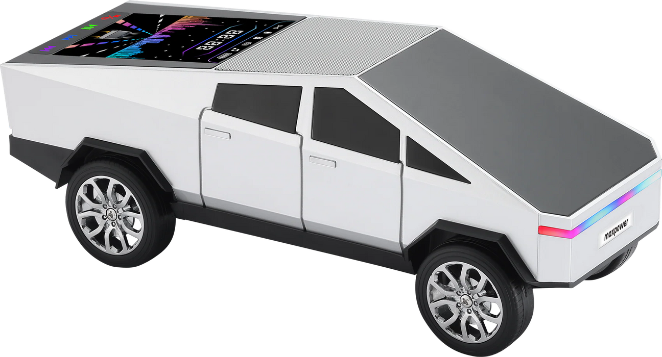 MC580-SILVER Electric Truck BT Speaker-Silver