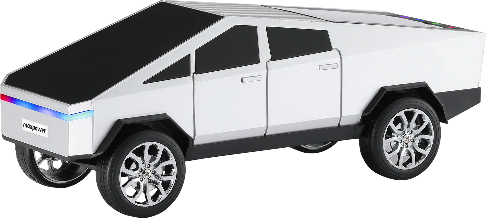 MC580-SILVER Electric Truck BT Speaker-Silver