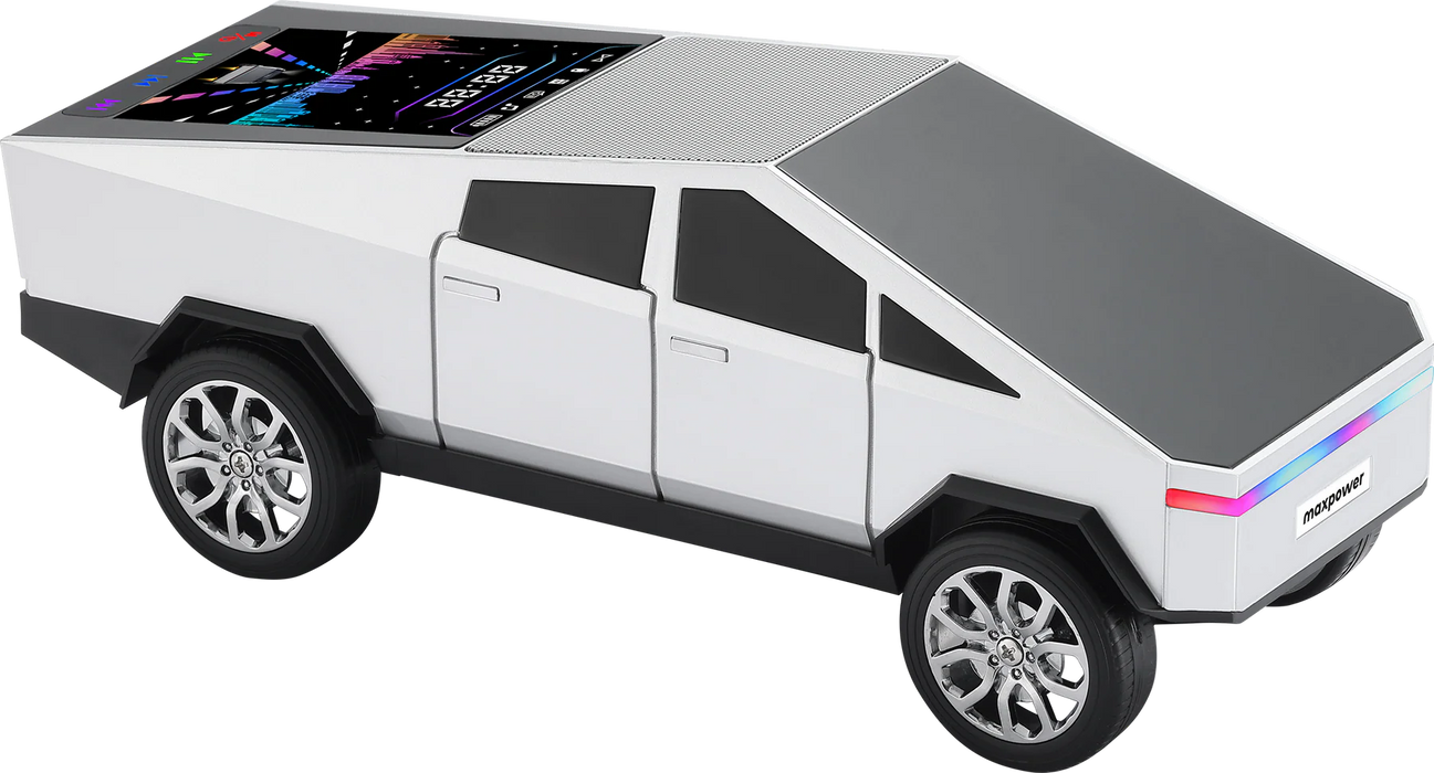MC580-SILVER Electric Truck BT Speaker-Silver