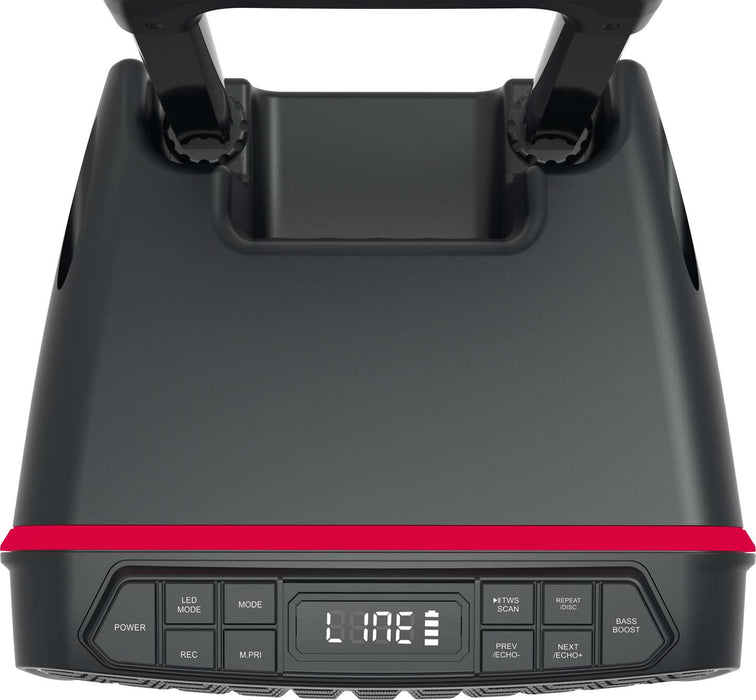 MPD1255XB Maxpower  12" Portable  Rechargeable Bluetooth Speaker Wireless Mic