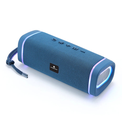 MPD375-BLU/ATOM Max Power Water resistant And Dust Proof Portable Bluetooth Speaker - Blue