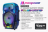 MPD492-BK Maxpower Lightshow BT Speaker-Black