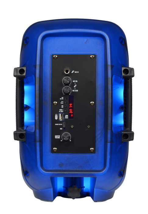 MPD492-BLU Maxpower Lightshow BT Speaker-Blue