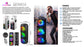 MPD814 Bluetooth Karaoke Speaker with 3 x 8-In Woofers