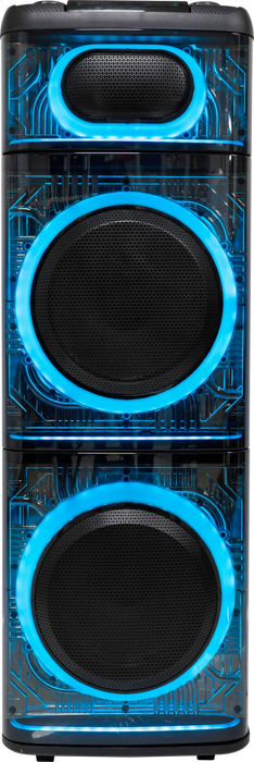 MPD1272XB Thunder12-2x12 X-BASS LED -Wireless Mic