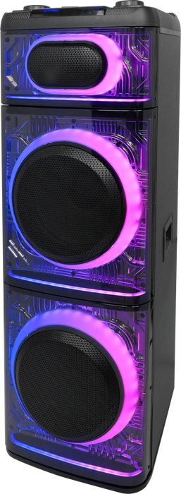 MPD1272XB Thunder12-2x12 X-BASS LED -Wireless Mic