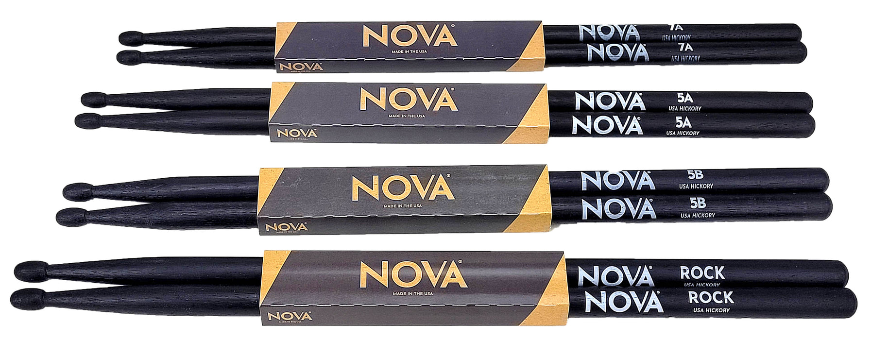 N5AB Vic Firth Nova 5A BLACK Drumstick