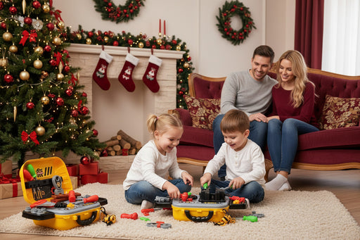 008-932A Toy Power Tool Set With Case