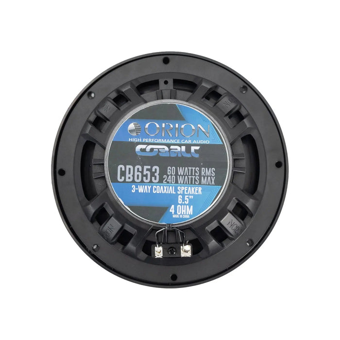 CB653 COBALT 6.5" COAXIAL 3-Way Coaxial Speakers 240 Watts MAX 60 Watts RMS