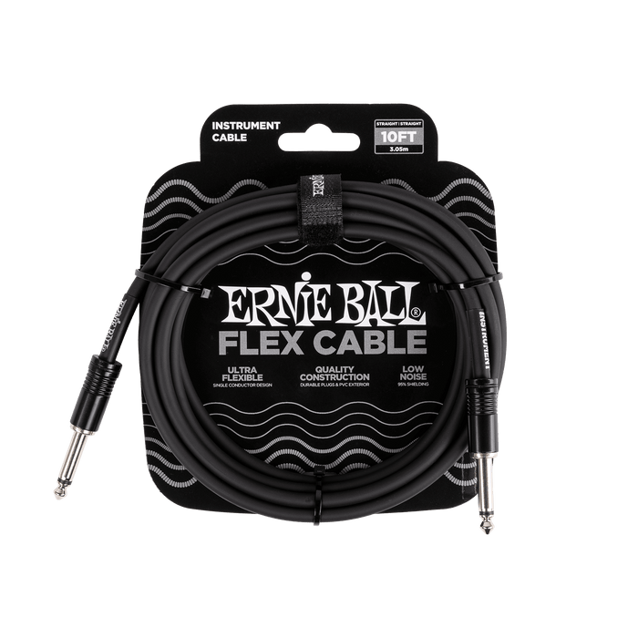 P06434 Ernie Ball Flex 10 ft Cable