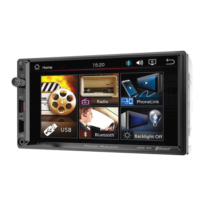 OW-PL-700HB Power Acoustik 2x Din 7in Digital Media
