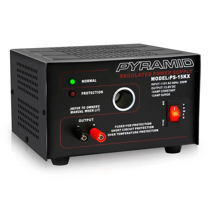 PS15K.5 10 AMP 13.8V Power Supply W/Lighter Plug