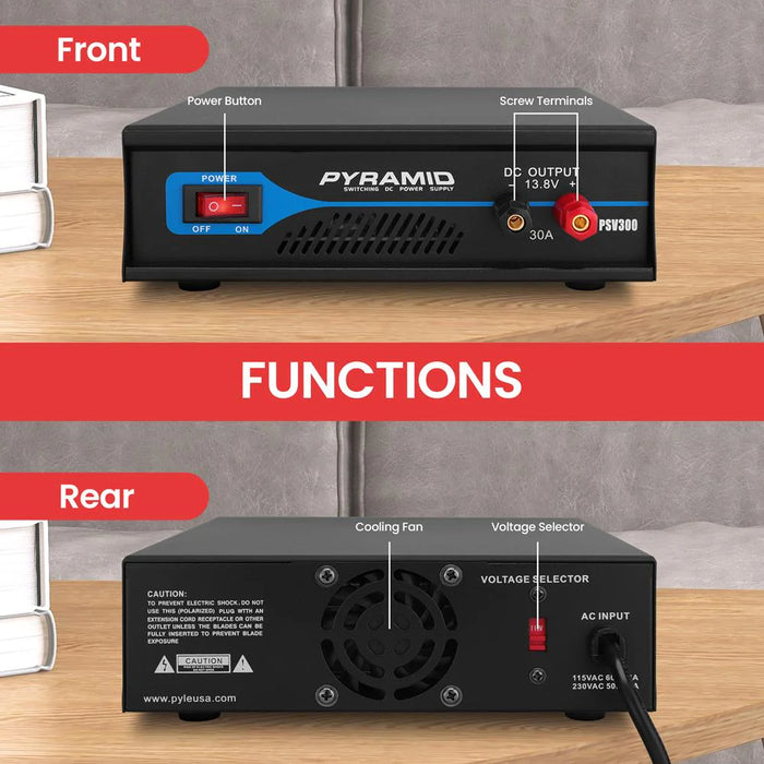 PSV300 Pyle 30 Amp  Bench Power Supply