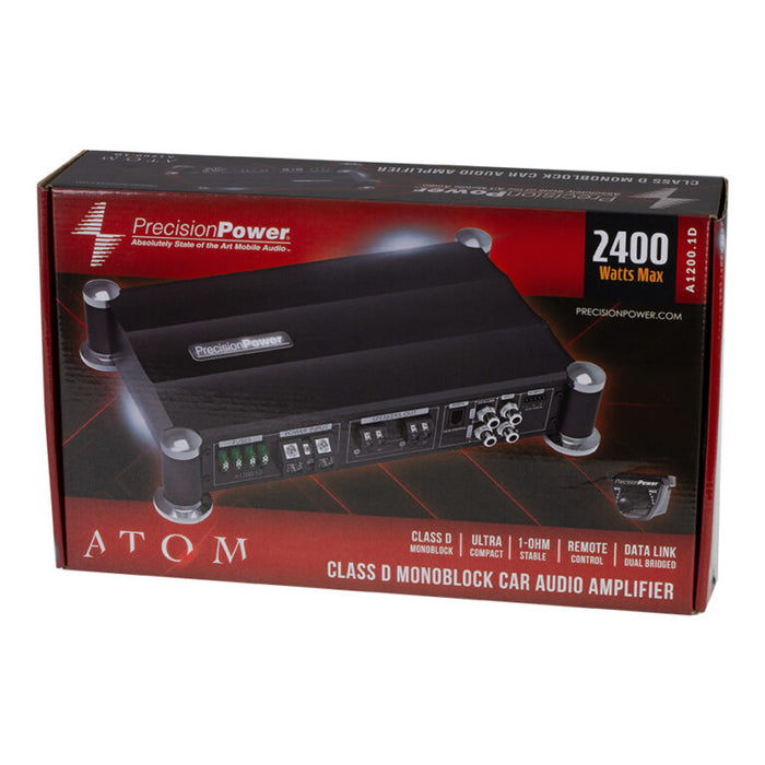A1200.1D Precision Power Mono Block 2400W Class D