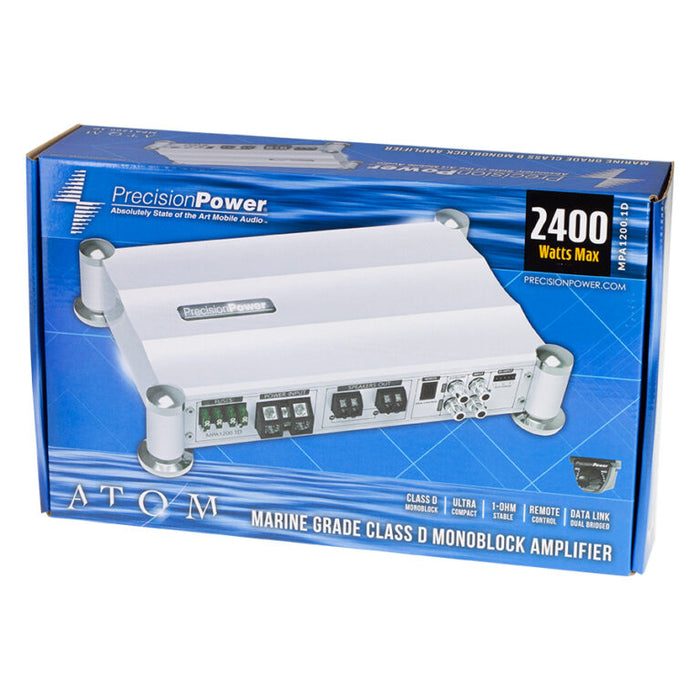 MPA1200.1D Precision Power 2400w Monoblock Class D