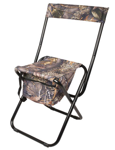 Q-STOOL-BACKREST-CAMO Camo Stool-Seat w Backrest Camo