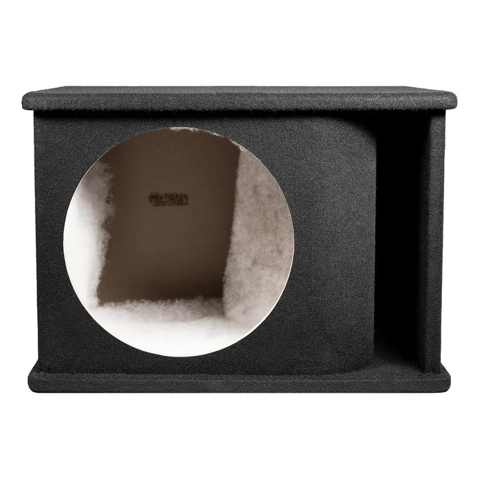 QP-HP112V Single 12 Curved Vent Port - Empty Woofer Enclosure